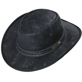 kožený westernový klobouk WYLIE